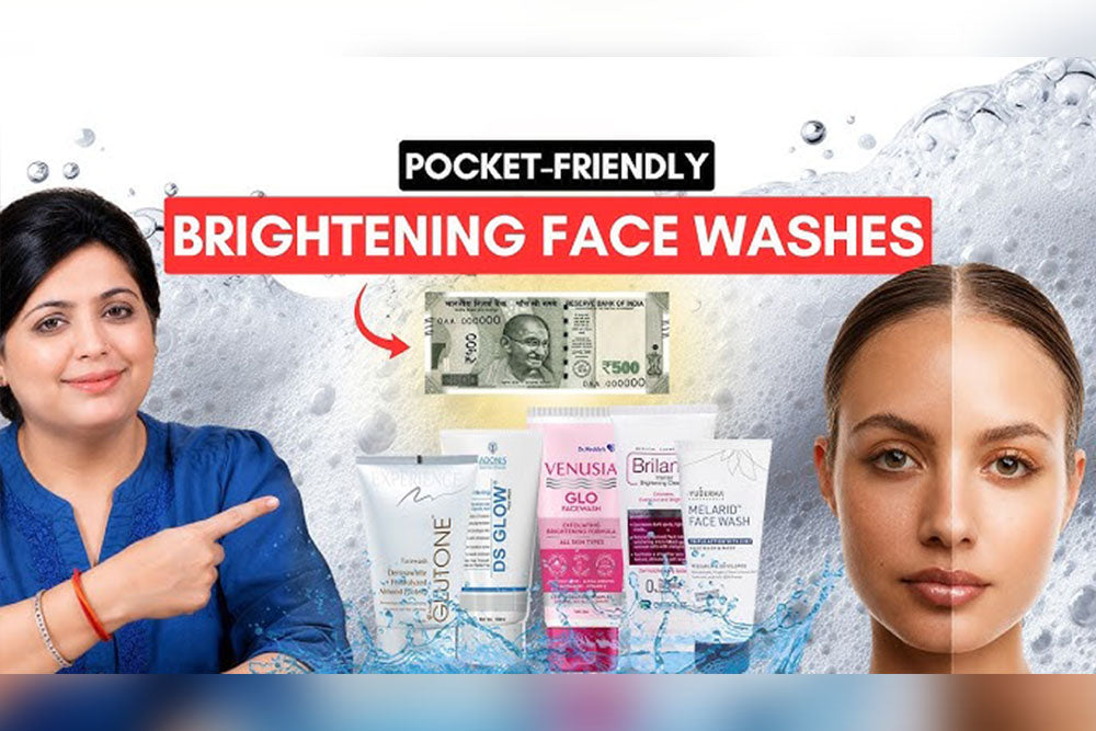 Brightening Face Washes That Actually Work: A Dermatologist's Honest List