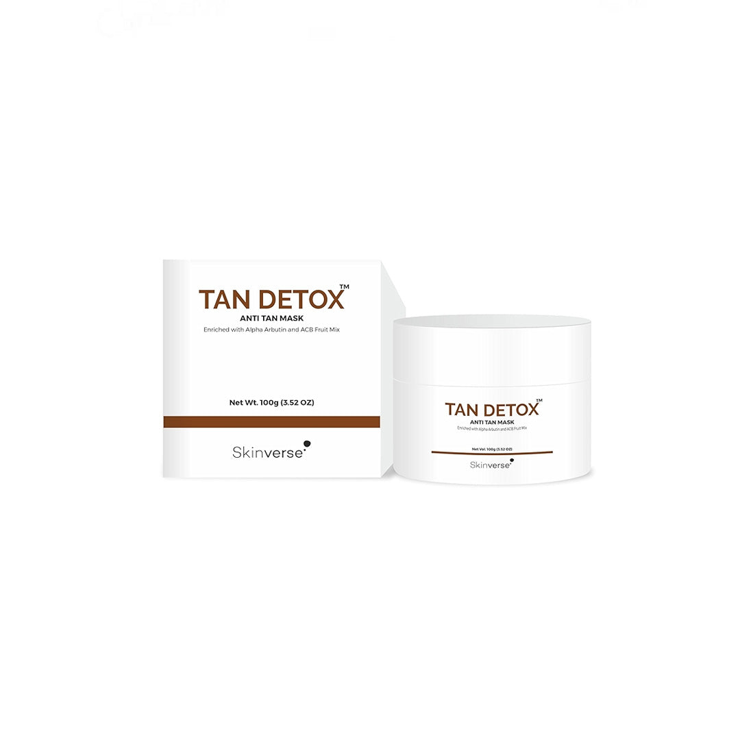 Skinverse Tan Detox Brightening Face Mask — Recommended by Dadu Medical Centre