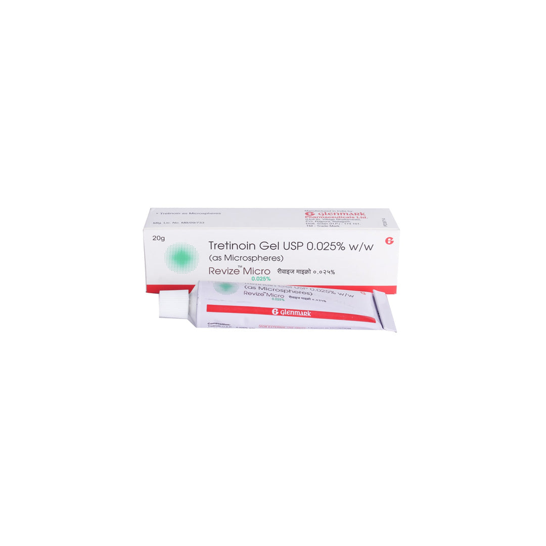 Revize Micro 0.025% Tretinoin Anti-Aging Cream — Recommended by Dadu Medical Centre