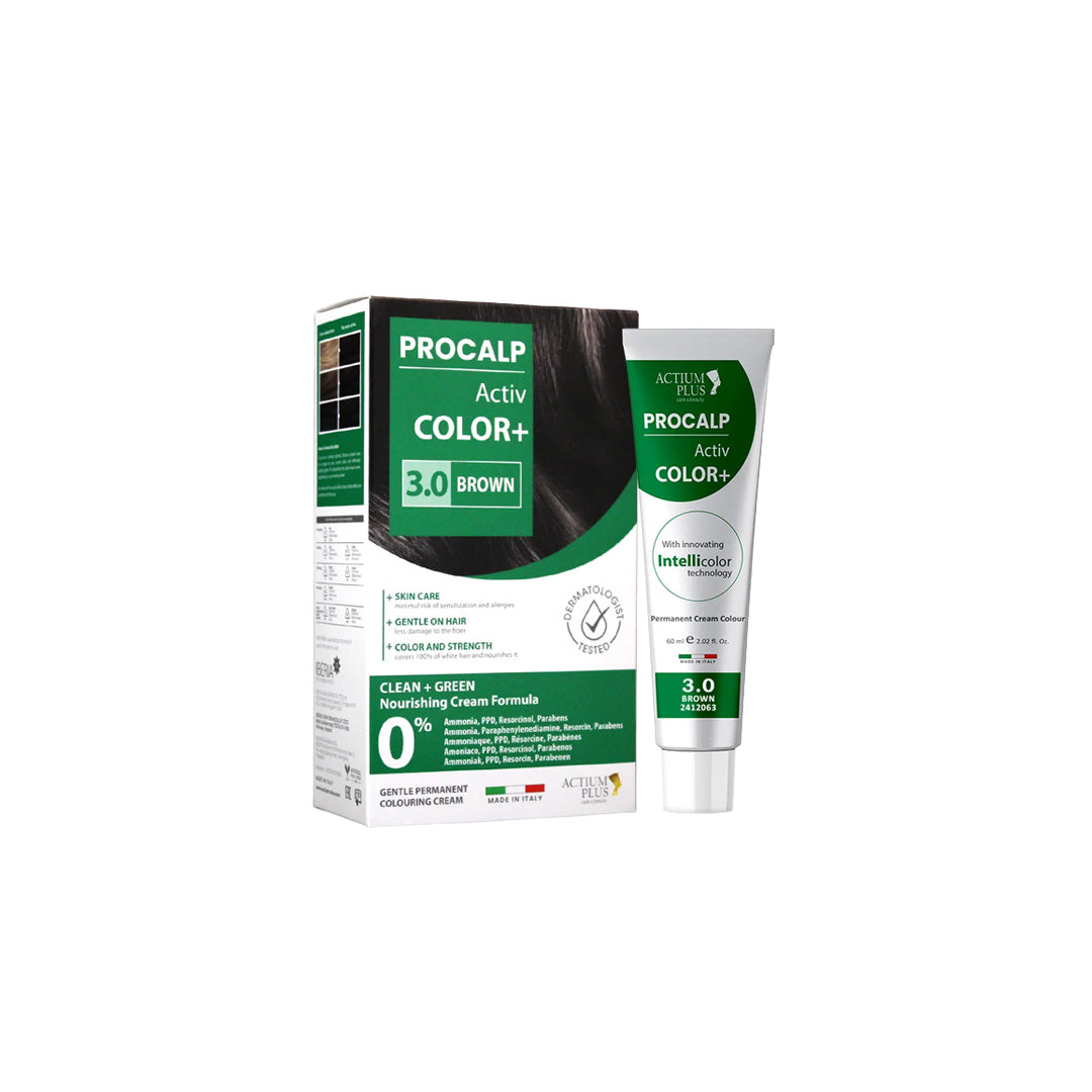 Procalp Hair Color Brown Permanent Hair Dye — Recommended by Dadu Medical Centre