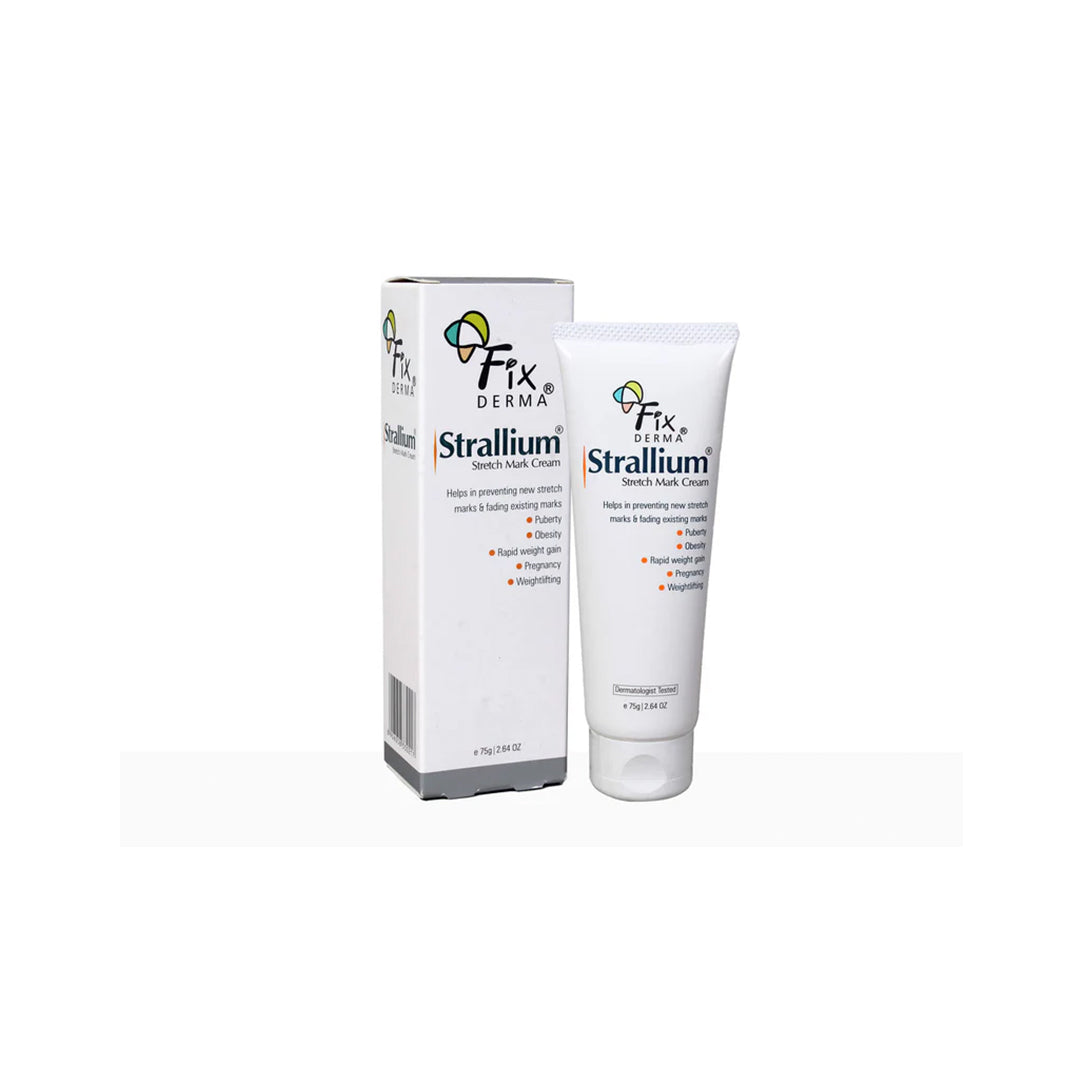 Fixderma Strallium Stretch Mark Treatment Cream 75g — Recommended by Dadu Medical Centre