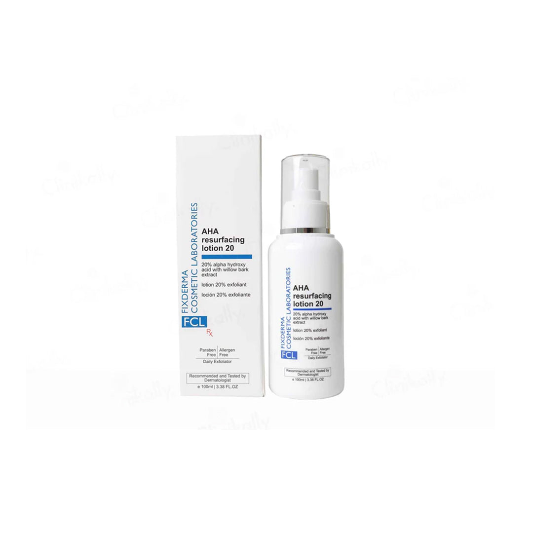 FCL AHA Lotion 20% Exfoliating Body Lotion 100ml — Recommended by Dadu Medical Centre