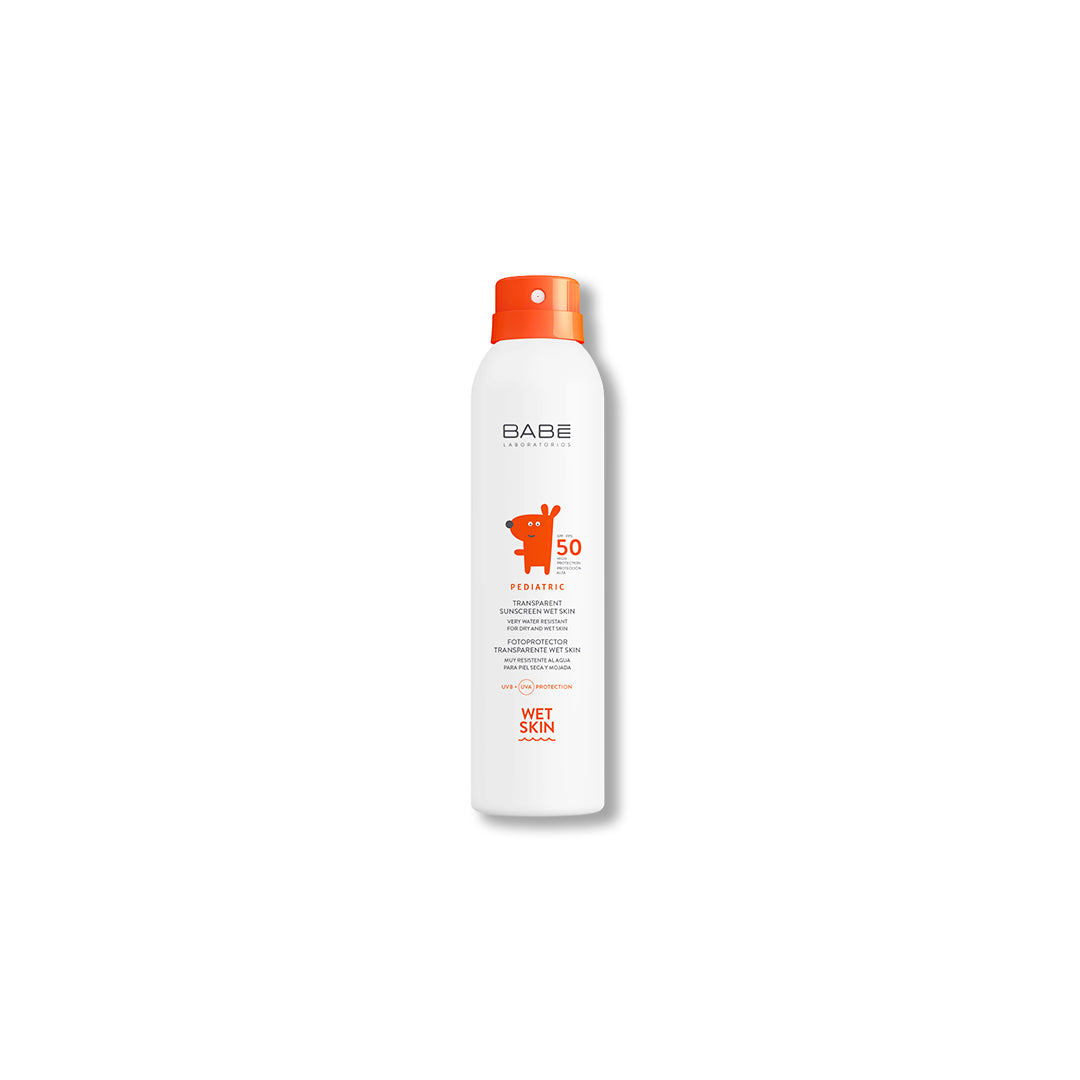 Babé Pediatric Prebiotic Spray Sunscreen SPF 50 200ml — Recommended by Dadu Medical Centre