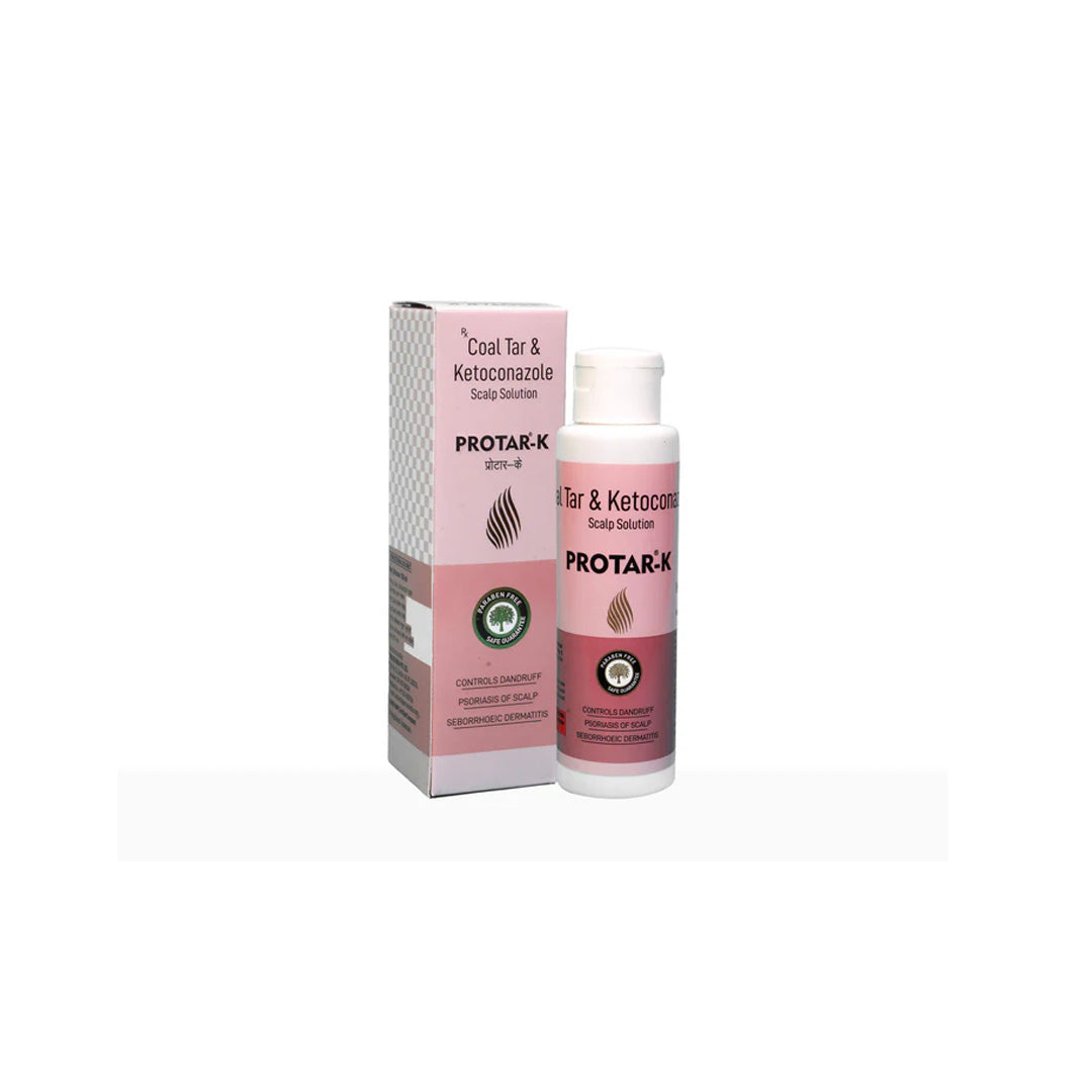 Protar K Ketoconazole Scalp Solution Treatment 60ml — Recommended by Dadu Medical Centre