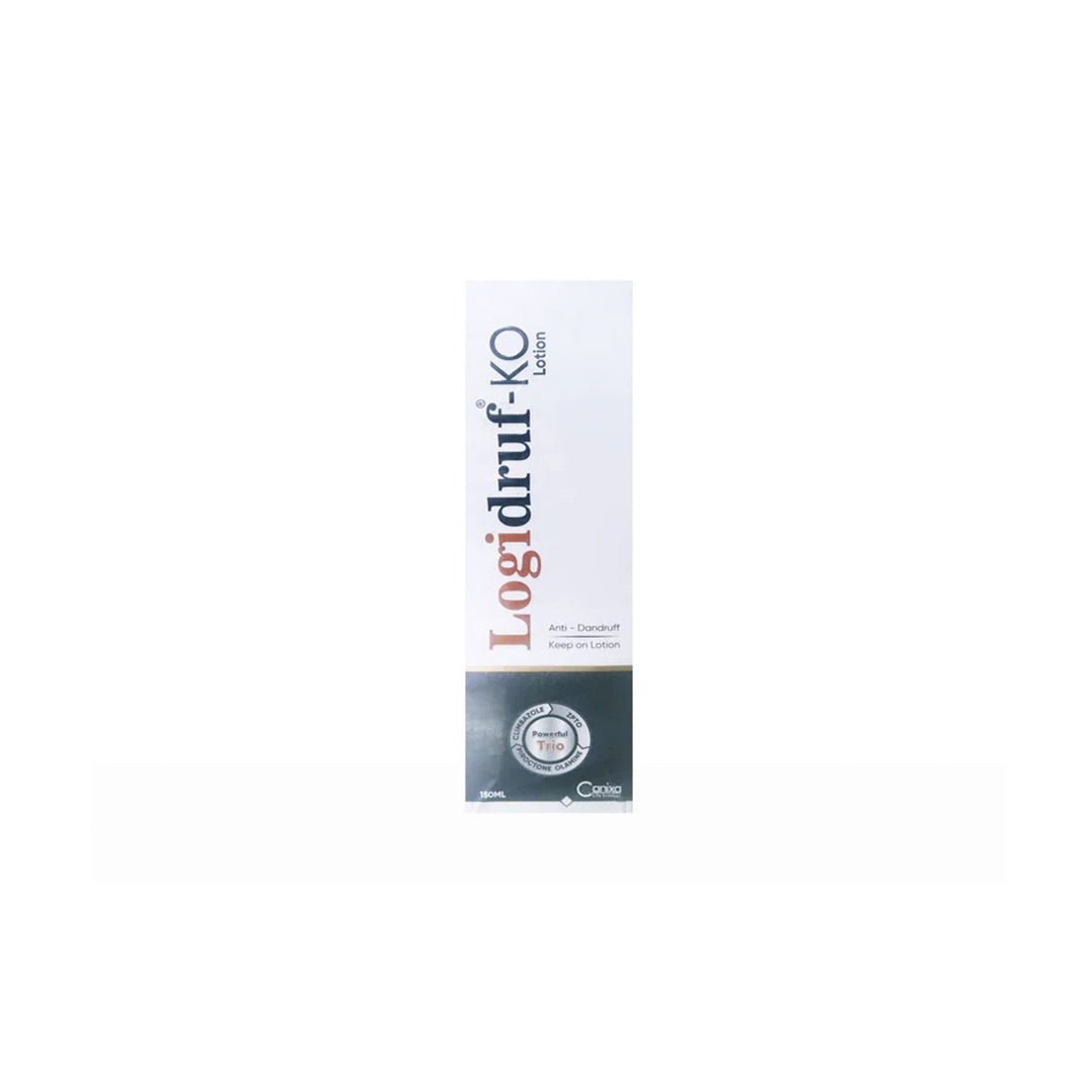 Logidruf-KO Ketoconazole Anti-Dandruff Scalp Lotion — Recommended by Dadu Medical Centre
