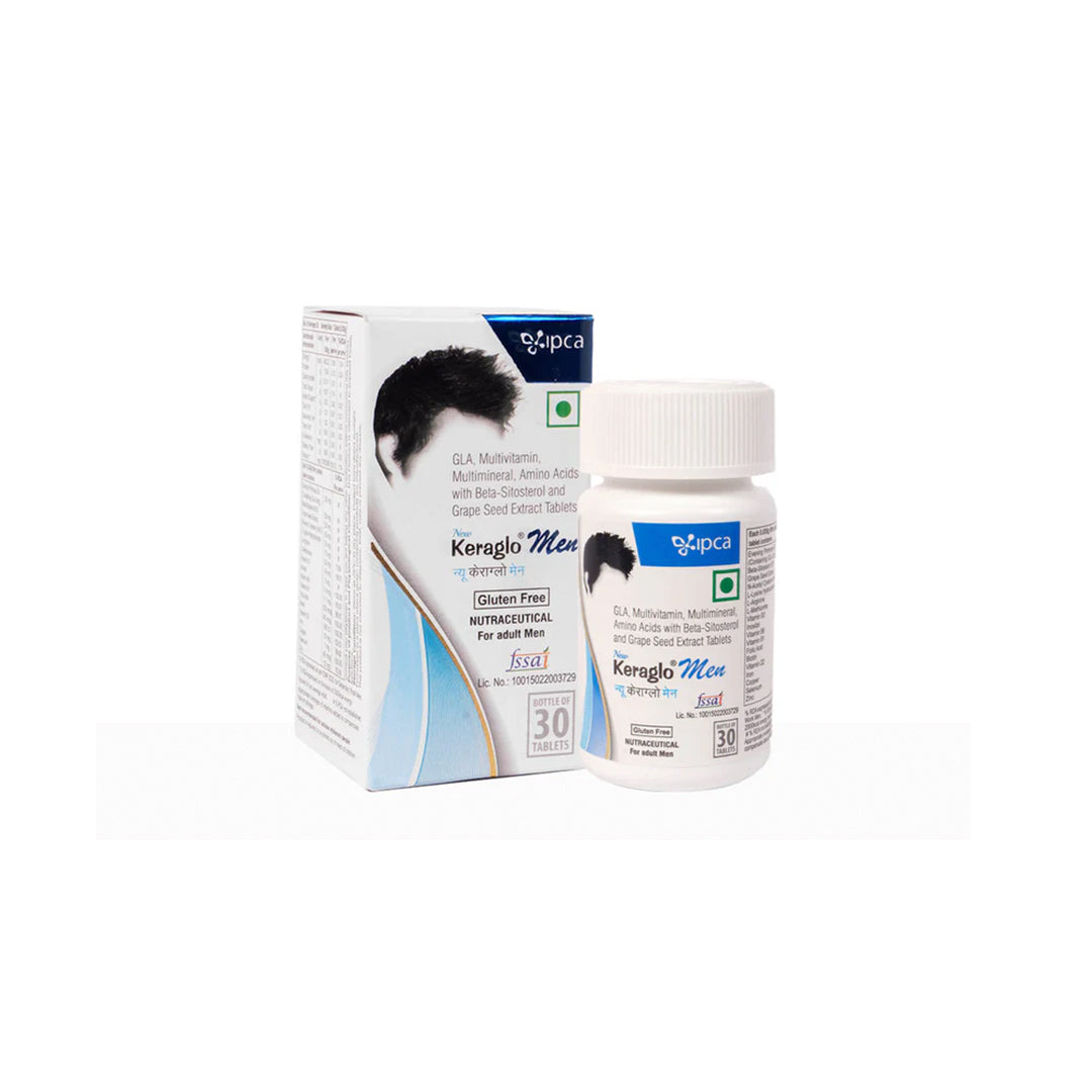 Keraglo Men - Hair & Skin Health Supplement for Men
