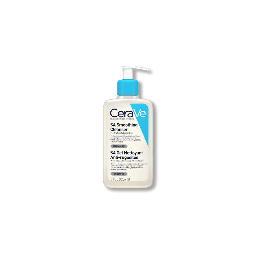 CeraVe SA Smoothing Cleanser - Exfoliating Facial Cleanser