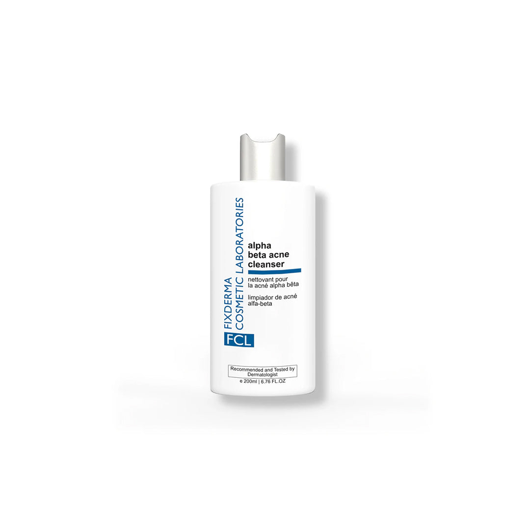 FCL Alpha Beta AHA BHA Acne Cleanser 200ml — Recommended by Dadu Medical Centre