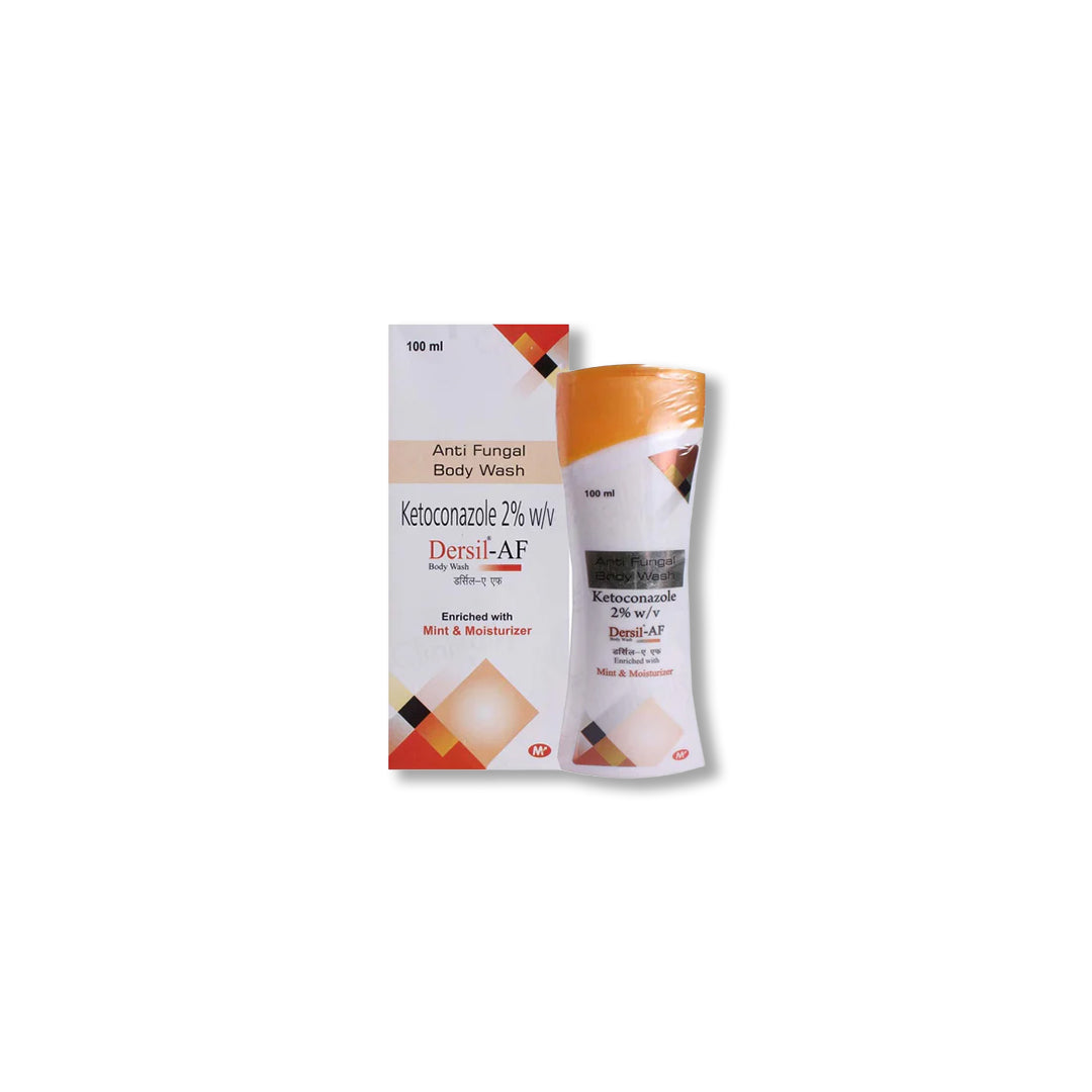 Dersil AF Ketoconazole Antifungal Body Wash 100ml — Recommended by Dadu Medical Centre