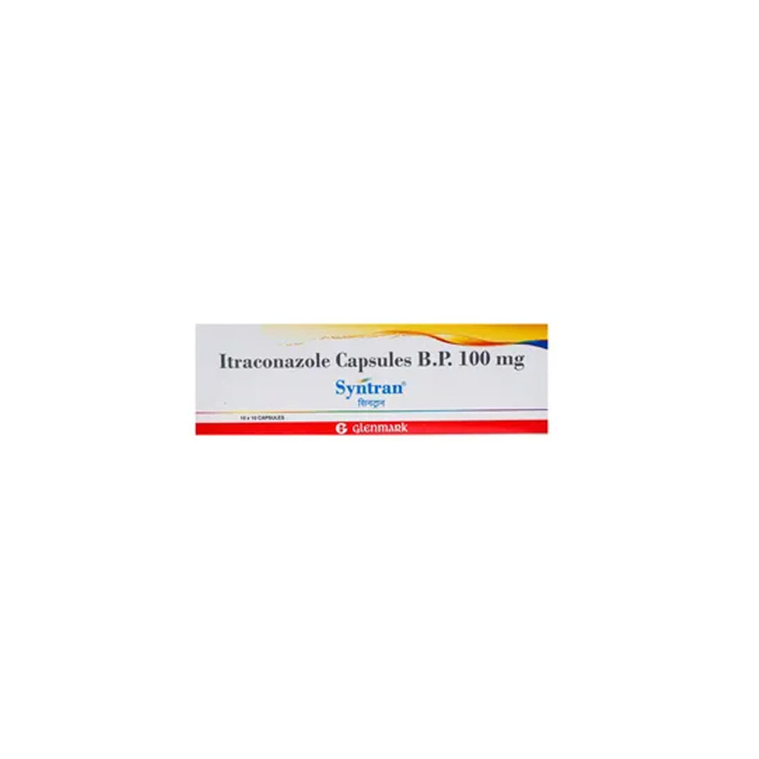 Syntran 100mg Itraconazole Antifungal Medication Capsule — Recommended by Dadu Medical Centre