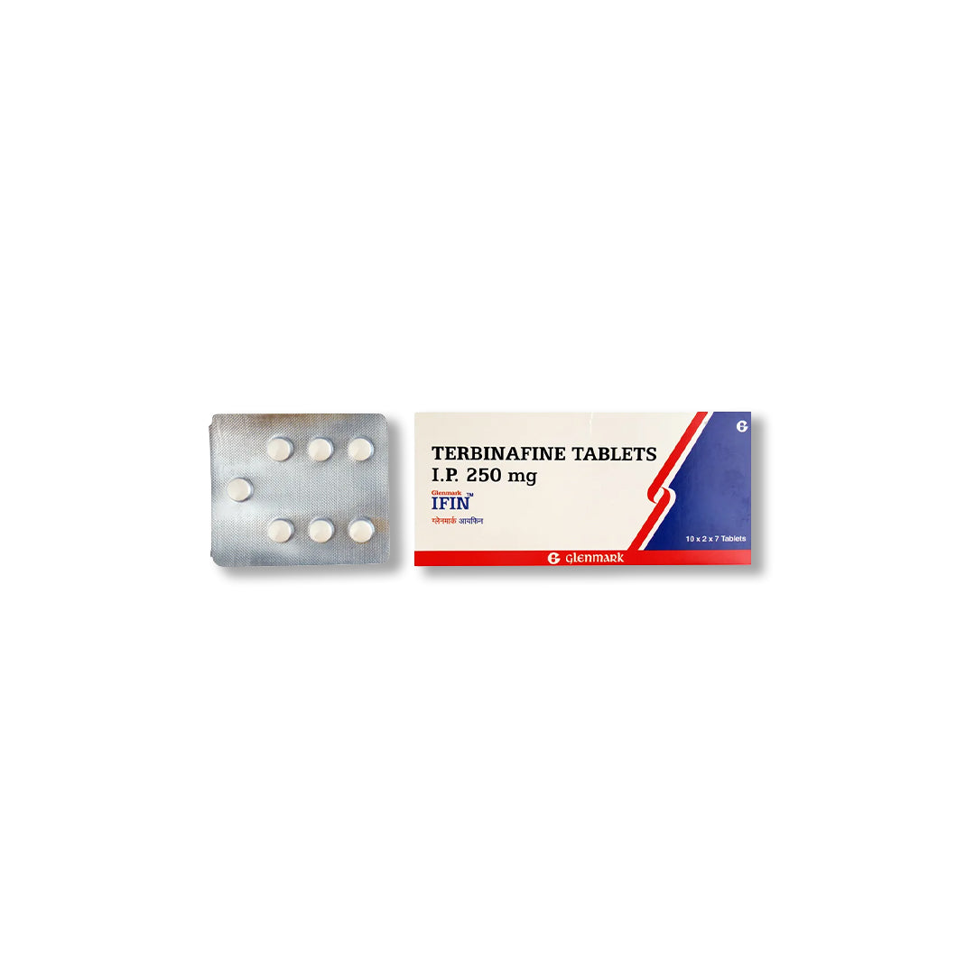 Ifin-250 Terbinafine Prescription Medication Tablet — Recommended by Dadu Medical Centre