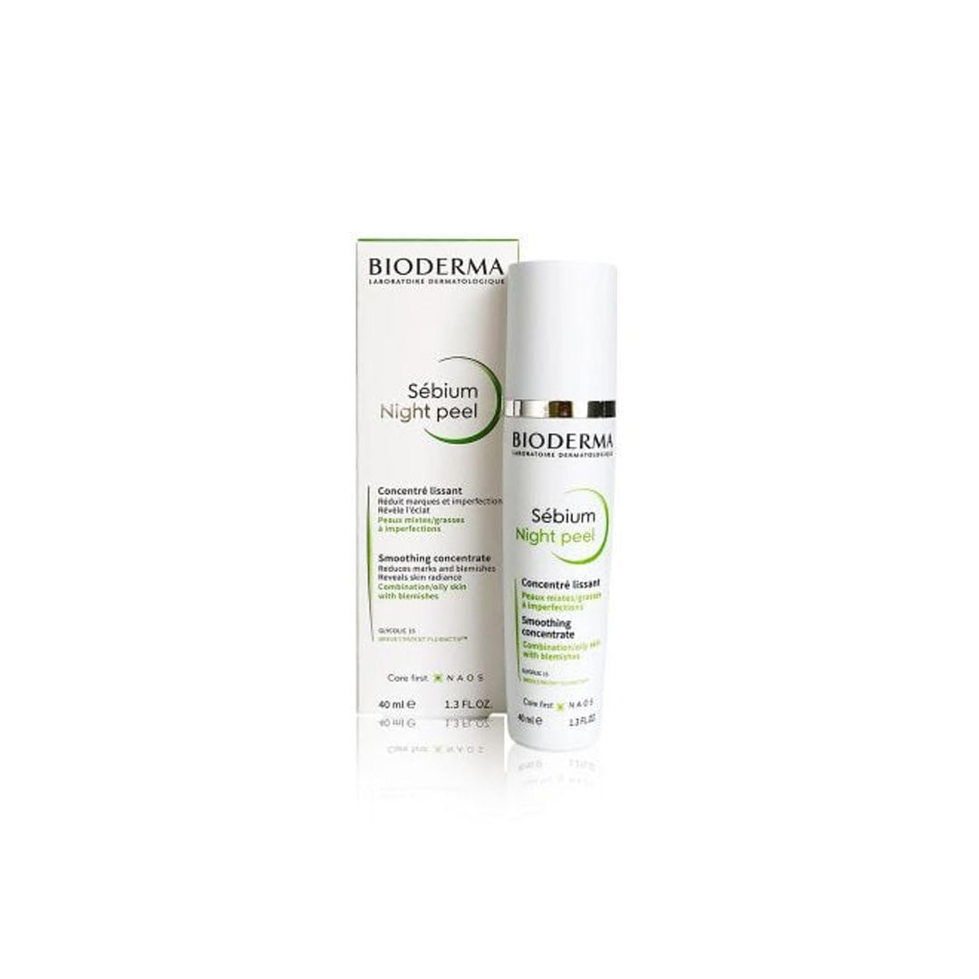 Bioderma Sebium Night Peel AHA Exfoliating Serum 40ml — Recommended by Dadu Medical Centre