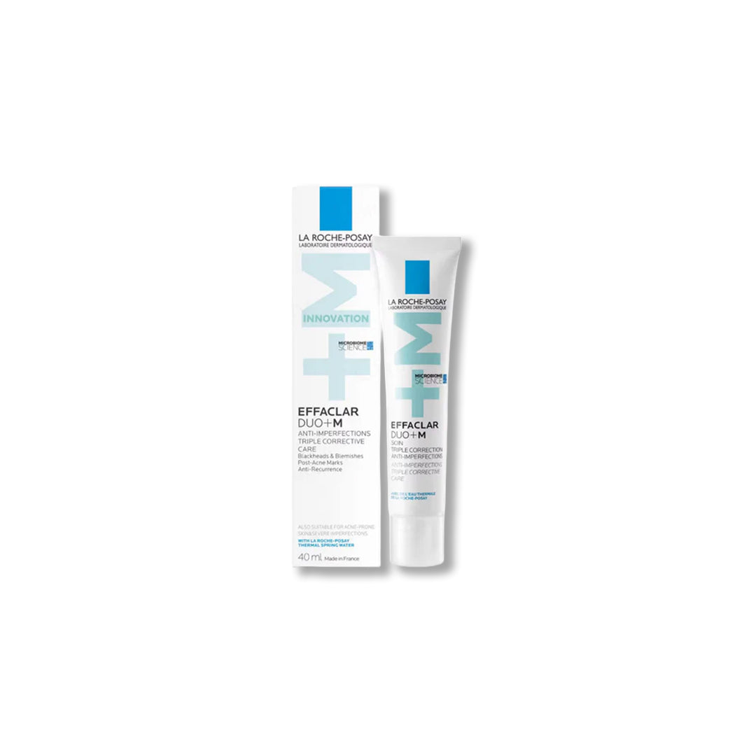 La Roche-Posay Duo+M Acne Treatment Cream 40ml — Recommended by Dadu Medical Centre