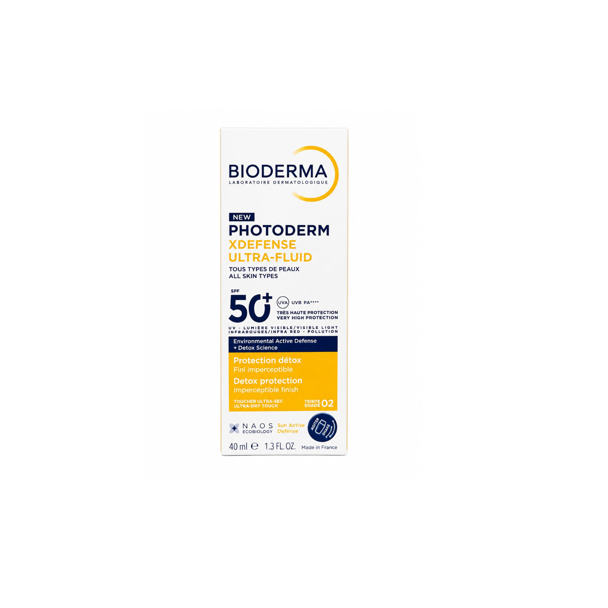 Bioderma Photoderm XDefense Ultra Fluid SPF50+ 40ml (Shade02-Light)