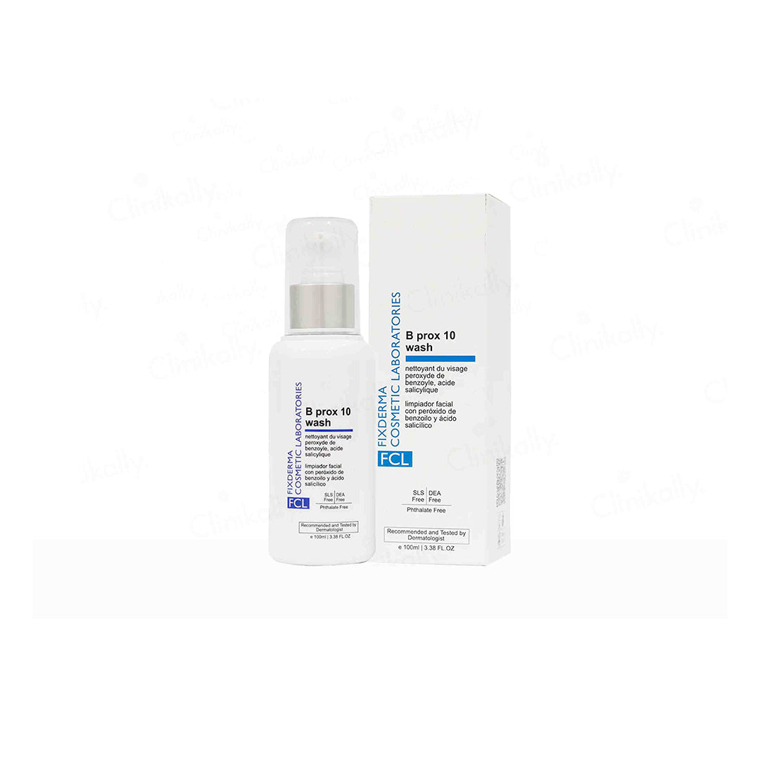 FCL B Prox 10% Benzoyl Peroxide Acne Wash 100ml — Recommended by Dadu Medical Centre