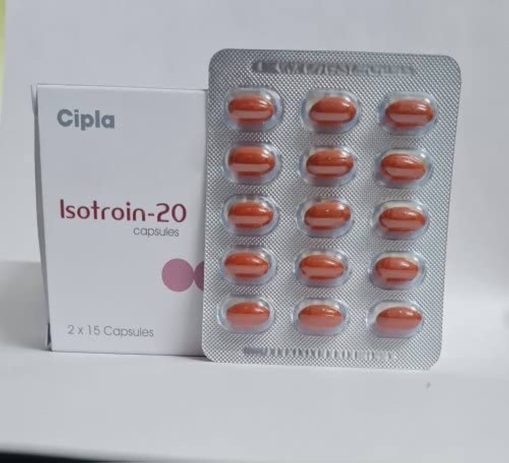 ISOTROIN 20 MG 1*15 CAP
