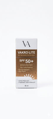 Vakro-lite depigmenting fluid sunscreen