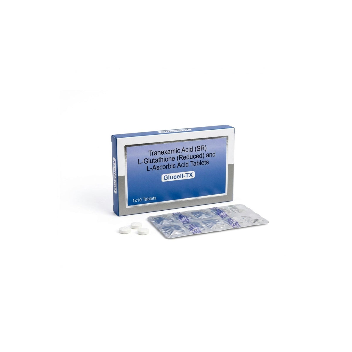 Glucell TX Glutathione Tranexamic Acid Brightening Tablet