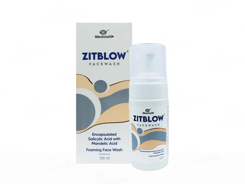Zitblow Salicylic Acid Acne Face Wash 100ml — Recommended by Dadu Medical Centre