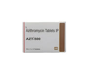 AZT 500mg Azithromycin Antibiotic Tablet