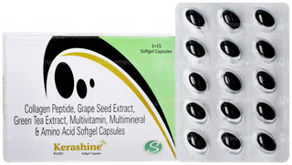 KERASHINE SOFTGEL CAPSULE 1*15 CAP