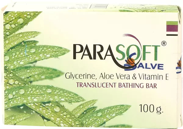 Parasoft Glycerin Aloe Vera Gentle Bathing Soap 75g — Recommended by Dadu Medical Centre